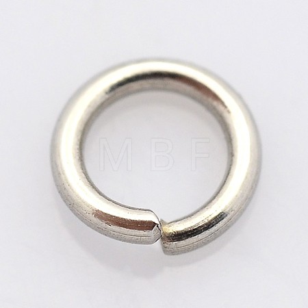 Tarnish Resistant 304 Stainless Steel Open Jump Rings A-STAS-E067-07-5mm-1