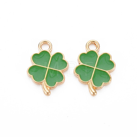Alloy Enamel Pendants ENAM-S121-050E-1