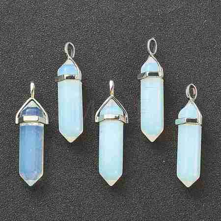 Opalite Pointed Pendants G-M378-01P-A24-1