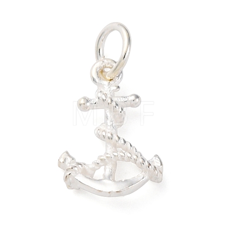 925 Sterling Silver Anchor Charms STER-G045-02S-1