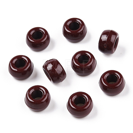 Opaque Plastic Beads KY-T025-01-F02-1