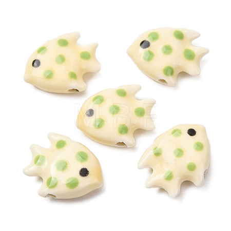 Handmade Porcelain Beads PR-Z001-02B-1
