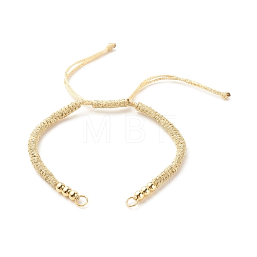 Adjustable Braided Polyester Cord Bracelet Making AJEW-JB01109-03-1