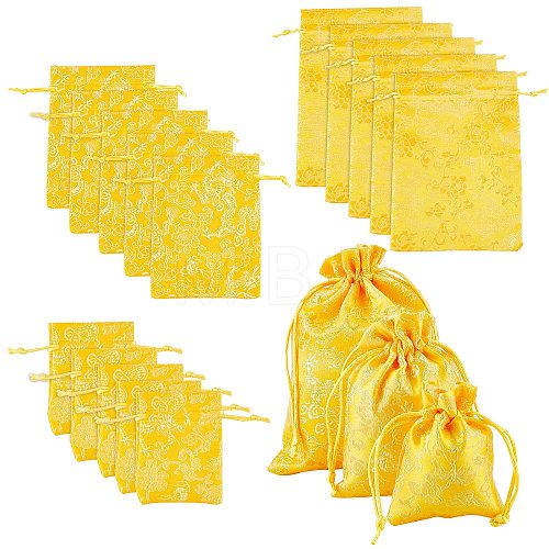   18Pcs 3 Style Cloth Packing Pouches ABAG-PH0001-11A-1