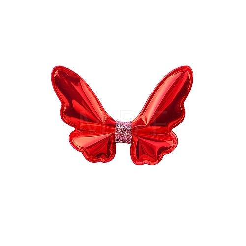 Glitter Butterfly Bowknot Alligator Hair Clips PW-WGD7FA4-07-1