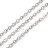 Tarnish Resistant 304 Stainless Steel Cable Chains CHS-R008-10-1