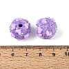 Opaque Acrylic & Transparent Resin Rhinestone Beads SACR-Q005-02A-02-3
