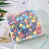 Cheriswelry 120Pcs 8 Colors Opaque Resin Beads RESI-CW0001-06A-11