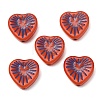 Handmade Lampwork Beads LA-CBAA1BE-03O-1