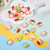 30Pcs Fruit Opaque Resin Decoden Cabochons RESI-TADJ0001-21-4