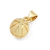Brass Charms KK-H296-01D-G-2