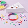 Eco-Friendly Handmade Polymer Clay Beads CLAY-YW0001-24-9