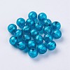 Handmade Silver Foil Lampwork Beads LAMP-J089-P04-1
