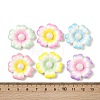 Opaque Resin Cabochons RESI-K030-06-4