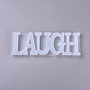 DIY Word Laugh Silicone Molds X-DIY-K017-05-2