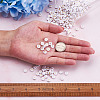 500Pcs 5 Style Plating Acrylic Beads PACR-BY0001-01-6