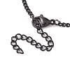 Adjustable 304 Stainless Steel Curb Chains Necklaces Making AJEW-JB01214-03-3