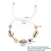 (Jewelry Parties Factory Sale)Nylon Thread Cord Braided Bead Bracelets BJEW-JB05074-05-6