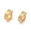 Ion Plating(IP) 304 Stainless Steel Clip-on Earrings EJEW-M001-10G-1