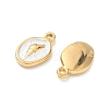 Spray Painted 304 Stainless Steel Pendants STAS-Q119-14G-02-2