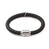 Braided Microfiber Leather Cord Bracelets BJEW-D304-13P-01-2