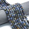 Natural Dumortierite Beads Strands G-P575-A48-8x5mm-1