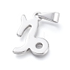 Non-Tarnish 304 Stainless Steel Pendants STAS-L210-06I-P-01-1