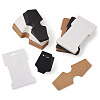 Cardboard Fold Over Paper Display Hanging Cards & Hair Clip Display Cards CDIS-TA0001-09-4