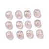 12Pcs Transparency Glass Beads GLAA-Q001-03A-1