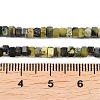 Natural Yellow Turquoise(Jasper) Beads Strands G-G345-C10-2x4mm-5