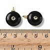 Natural Black Onyx Pendants G-H328-08G-A16-3