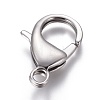304 Stainless Steel Lobster Claw Clasps X-STAS-AB27-1