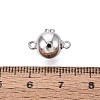 Brass Box Clasps KK-Q074-09P-4