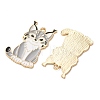 Alloy Enamel Pendants AL-CBA5FAE-02G-D-3