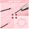 28Pcs Brass Crimp Beads FIND-BBC0005-08S-6
