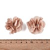 Polyester Fabric Flowers FIND-ZX004-11-10-3