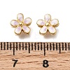 Brass Enamel Beads KK-G605-14G-01-3