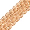 Transparent Glass Beads Strands GLAA-N071-01A-A07-1