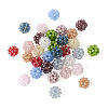  36Pcs 12 Colors Handmade Glass Woven Beads WOVE-TA0001-08-2