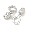 Brass Lily of the Valley European Dangle Charms KK-B166-08P-2