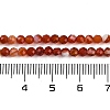 Natural Banded Agate Beads Strands G-P553-G09-02-5