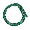 Electroplate Glass Beads Strands GLAA-B023-01A-03-2