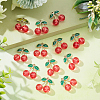 16Pcs Glass Pendants FIND-DC0002-01-5