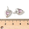 Brass Micro Pave Cubic Zirconia Pendants KK-U067-10P-03-3