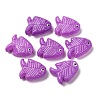 Transparent Glass Enamel Beads LAMP-U004-06-01-1