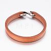 Cowhide Leather Bracelets BJEW-G575-09B-1
