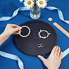Velvet Jewelry Display Trays for Earrings Rings Bracelets Necklaces ODIS-WH0079-106B-3