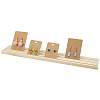 3-Slot Wood Slotted Display Stands ODIS-SP0002-25-1