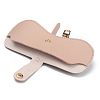 Portable PVC Leather Glasses Cases AJEW-WH0250-89C-2