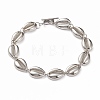 Plating ABS Plastic Anklets AJEW-AN00374-1
